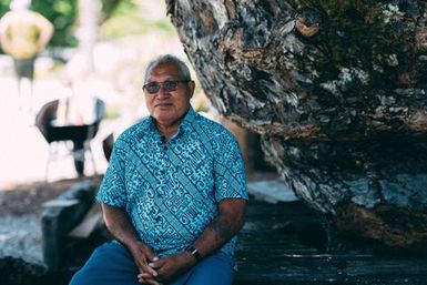 Kelihiano Kalolo - the faipule of Atafu 2017, Atafu, Tokelau