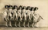 The Fiji Ballet chorus in "Comin' Thro' the Rye." Dated Mar. 1908.