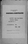 Patrol Reports. East New Britain District, Rabaul, 1956 - 1957