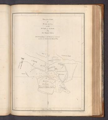 Plan of the Port Palapa on the No. Coast of Samar by Don Mannuel Galves.