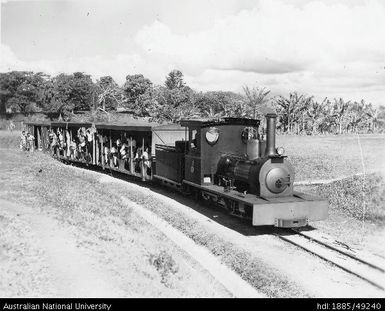 Rarawai Mill - passenger train