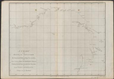 A chart of the track of the Alexander on her homeward passage from Port Jackson on the eastn. coast of New South Wales to Batavia; performed in the year 1788 under the direction of Lieut.t John Shortland / by Thomas George Shortland