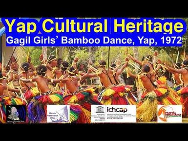 Gagil Girls' Bamboo Dance, Yap, 1972