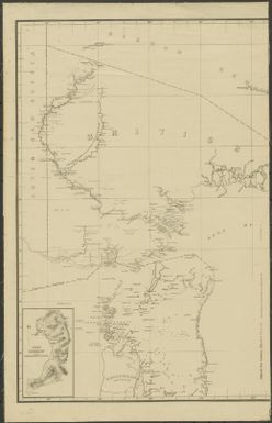 Map of British New Guinea : compiled from the latest official maps and charts and embracing the recent explorations and discoveries