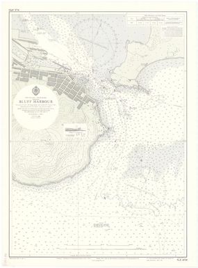 [New Zealand hydrographic charts]: New Zealand - South Island. Bluff Harbour. (Sheet 6721)