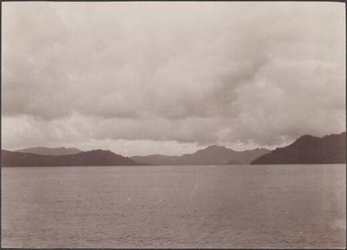 Manevai Bay at Vanikolo, Santa Cruz Islands, 1906 / J.W. Beattie