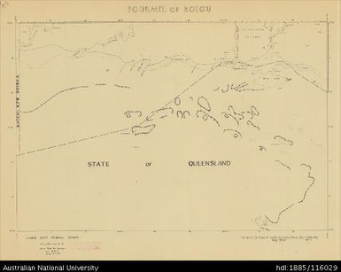 Papua New Guinea, Fourmil of Boigu, Fourmil series, Sheet 46, 1956, 1:253 440