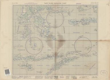 Australian aeronautical map: Timor Island Navigation Chart (Sheet C4)