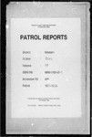 Patrol Reports. Western District, Daru, 1935 - 1936