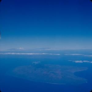 [Aerial view of Lana,i Island, United States]