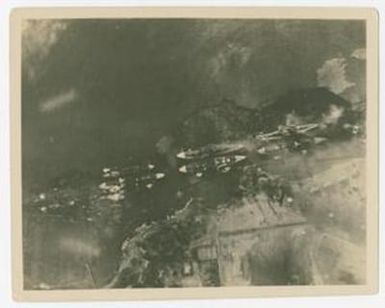 [Aerial View of Battleships at Pearl Harbor, #2]