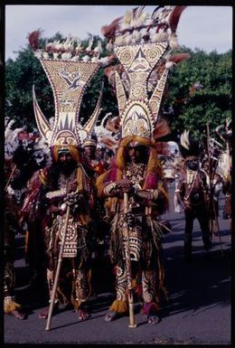 Papua New Guinean performers