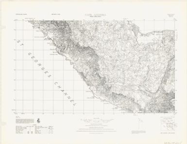 New Ireland 1:50,000 (6148-III , ed.1)