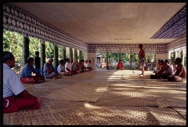 Conferring of Matai Ariki titles, Sāmoa. 'Ava ceremony
