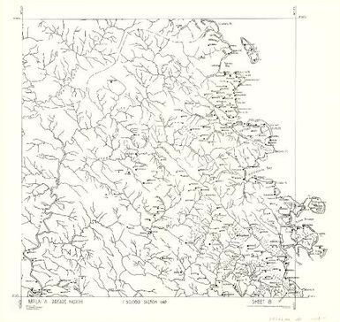 Malaita 1:50,000 sketch map.: 'Are'are north (Sheet 8)