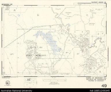Papua New Guinea, Hamil of Moresby NE, Survey Index 49, 1:25 000, 1975