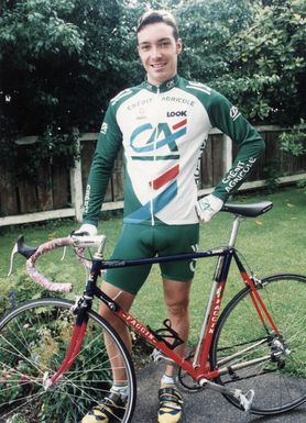 Cycling; New Zealand's top-ranked road cyclist, Chris Jenner, based in France.