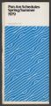 Pan Am schedules, Spring/Summer 1979
