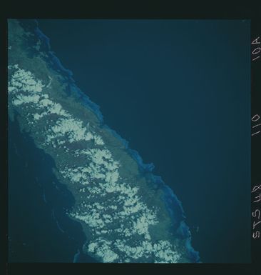 S48-110-010A - STS-048 - Color Infrared Earth observations taken during the STS-48 mission