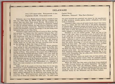 (Text Page) Delaware.