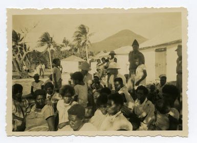 Mr. Crump and Mr. Muir giving injections for yaws