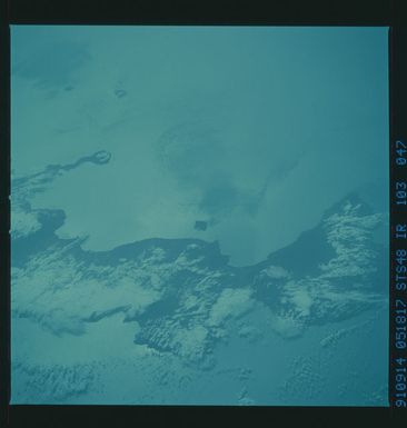 S48-103-047 - STS-048 - Color Infrared Earth observations taken during the STS-48 mission