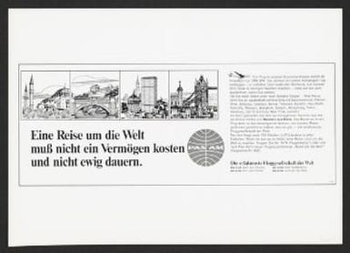 Eine Reise um die Welt muß nicht ein Vermögen kosten und nicht ewig dauern.