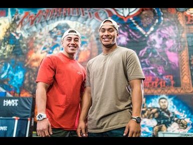 Fresh 8 - NZ Warriors Johnny Tuivasa-Sheck & Nathaniel Roache