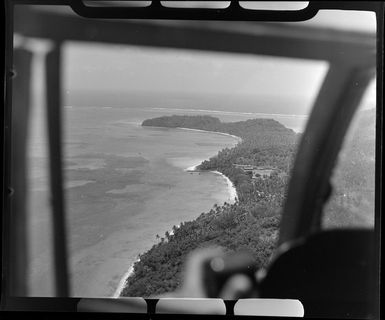 TEAL (Tasman Empire Airways Limited) flight over Tahiti