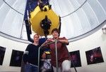 Students at the Keck Observatory in Hawaii.