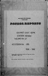 Patrol Reports. East Sepik District, Wewak, 1968 - 1969