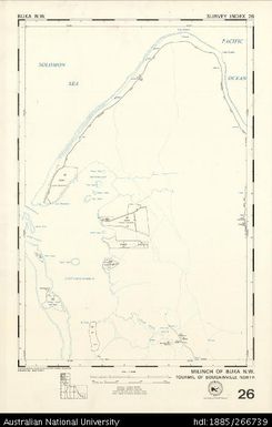 Papua New Guinea, Buka NW, Survey Index 26, 1:50 000, 1973