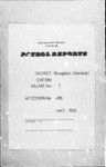 Patrol Reports. Bougainville District, Bougainville, 1943 - 1946