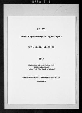 Overlay indexes for degree square 19S164E