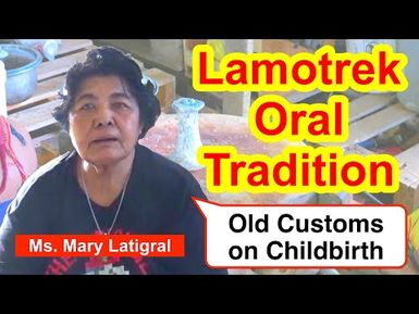 Account of Old Customs on Childbirth, Lamotrek