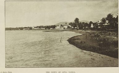 The town of Apia, Samoa