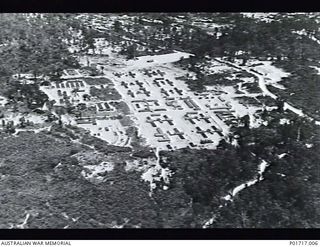 TOROKINA, BOUGAINVILLE. 1945. AERIAL VIEW OF 2/1ST AUSTRALIAN GENERAL HOSPITAL