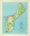 Topographic map of the island of Guam, Mariana Islands / U.S. Army, Army Map Service ; U.S. Geological Survey