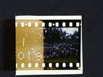 School children gathering waving Australian flags, Governor General's tour, Papua, 1964