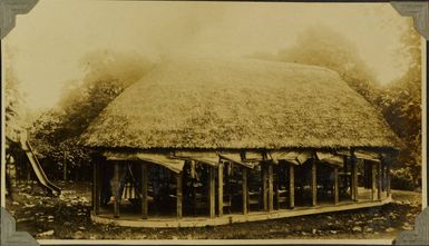 Residence of Ta'isi Olaf Frederick Nelson at Tuaefu, Samoa, 1928