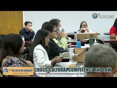 CROSS CULTURAL COMPETENCY AND LAW