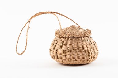 Wicker work basket