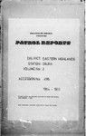 Patrol Reports. Eastern Highlands District, Obura, 1964 - 1965