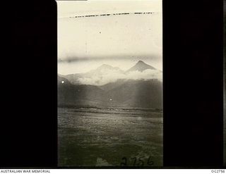 NEW GUINEA. C. 1944. A VIEW OF THE MOUNTAIN RANGE
