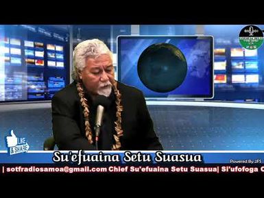 Evening Session with Su'efuaina Setu Suasua. 1/22/2020