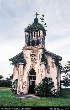 French Polynesia - Run-down Church