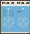 Pan American World Airways system time table, July 1-31, 1957