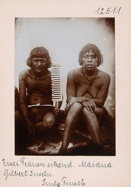 Two women from Gilbert Islands