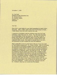 Letter from Mark H. McCormack to Ian Boyd