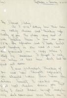 Letter from Bobby Johnston to Warren [Letter 450]